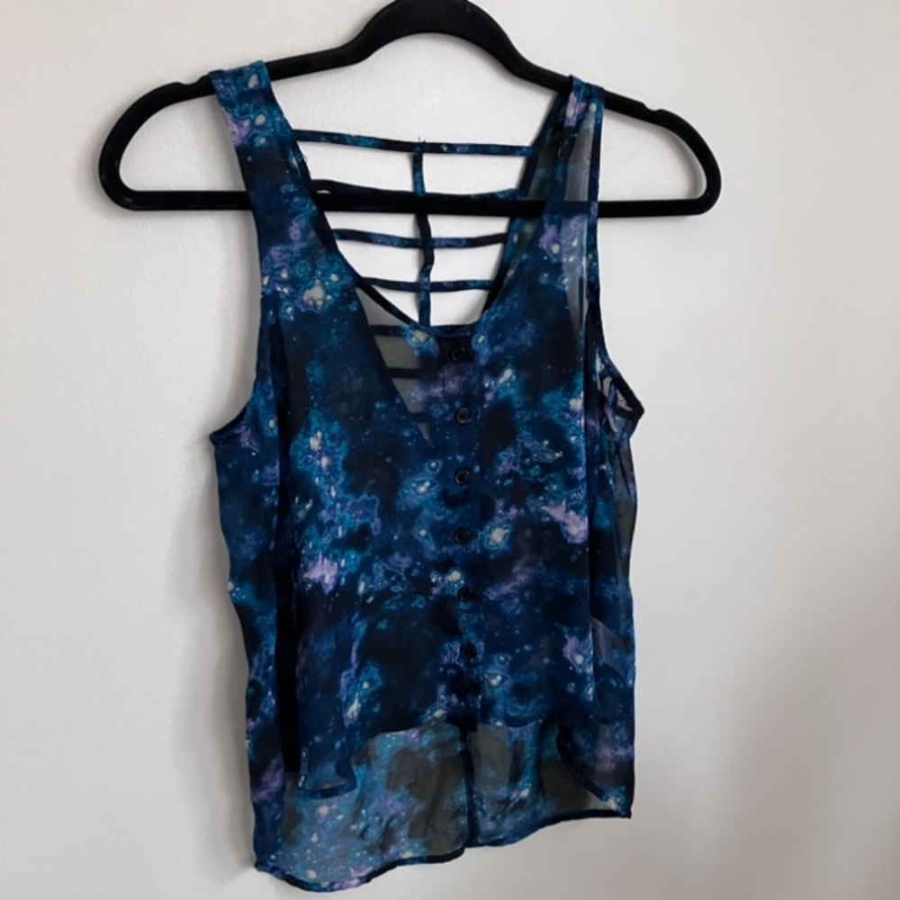 Madonna Material Girl Galazy Tank Top